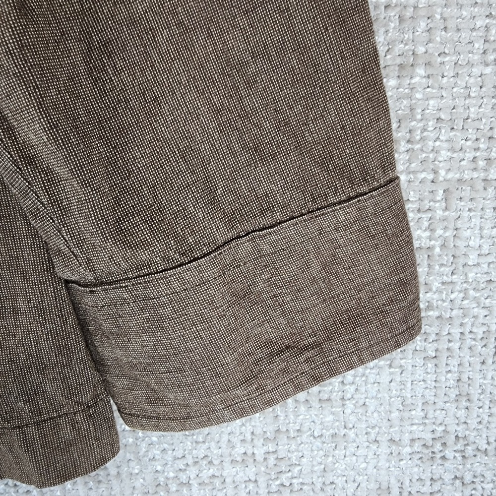 Kuhl 100% Cotton Shirt Mens XL Brown Button Up Long Sleeve Outdoors Hiking - Picture 5 of 13